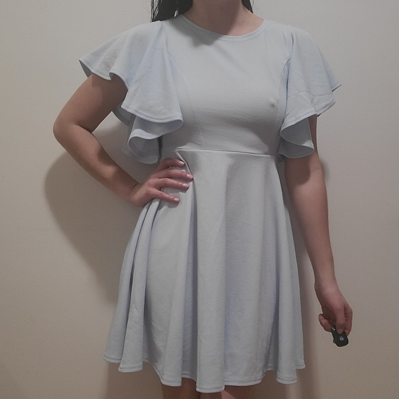 A Line Swing Flared Skater Cocktail Party Dress - Picture 13 of 16